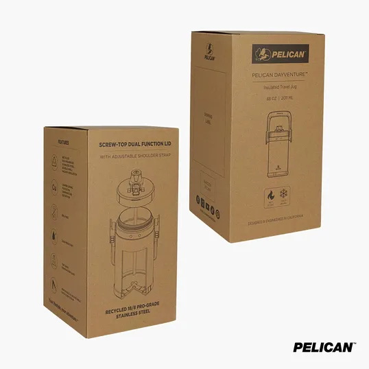Pelican Dayventure™ 68 oz. Recycled Double Wall Stainless Steel Travel Jug — view 11