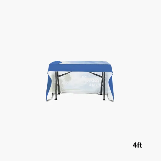 DisplaySplash 4' Open Back Table Throw — view 3