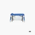 DisplaySplash 4' Open Back Table Throw — view 3