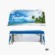 DisplaySplash 6' Open Back Table Throw