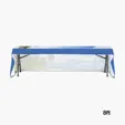 DisplaySplash 8' Open Back Table Throw — view 3
