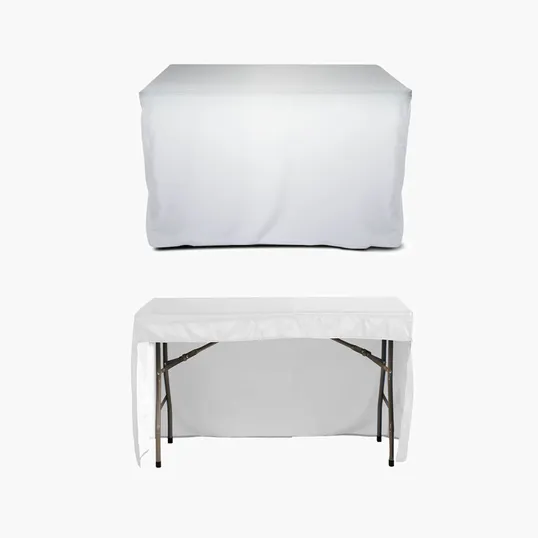 DisplaySplash 4' Fitted Open Back Table Cover — view 7