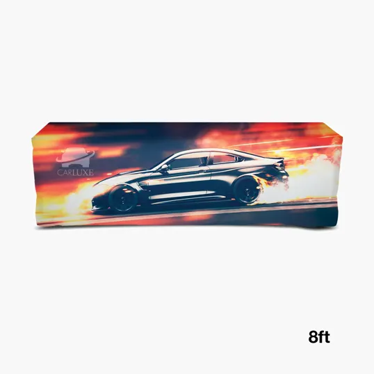 DisplaySplash 8' Fitted Open Back Table Cover — view 3