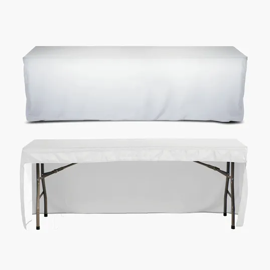 DisplaySplash 8' Fitted Open Back Table Cover — view 6