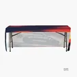 DisplaySplash 8' Fitted Open Back Table Cover — view 4