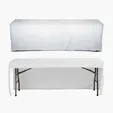 DisplaySplash 8' Fitted Open Back Table Cover — view 6