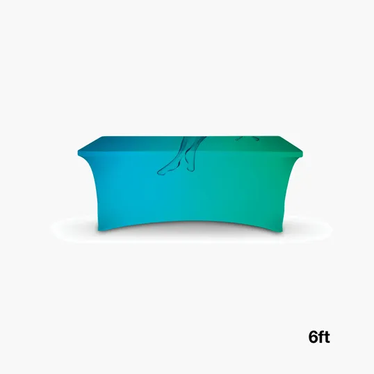 DisplaySplash 6' Stretch Table Cover — view 3