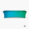 DisplaySplash 8' Stretch Table Cover — view 3