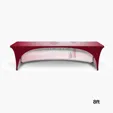 DisplaySplash 8' Stretch Open Back Table Cover — view 3