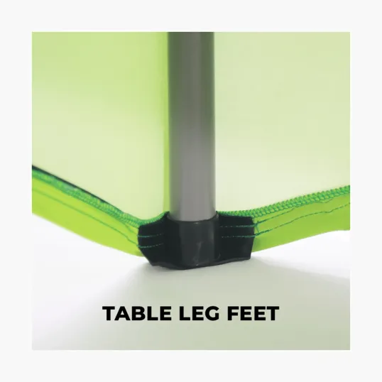 DisplaySplash 4' RPET Stretch Open Back Table Cover — view 5