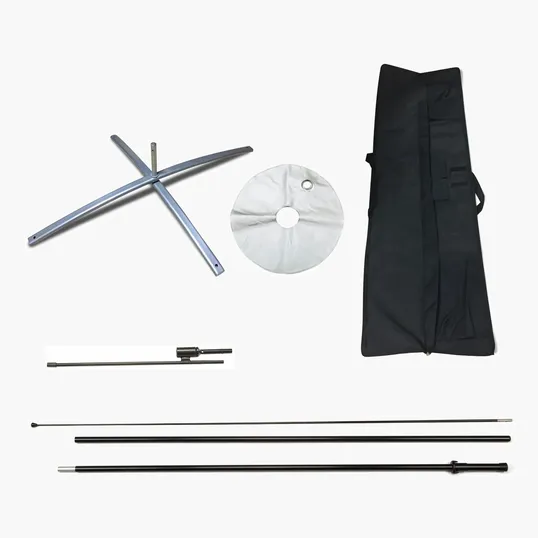 DisplaySplash 13' Single-Sided Custom Feather Flag — view 4