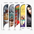 DisplaySplash 13' Double-Sided Custom Feather Flag — view 2