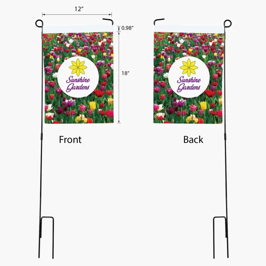 DisplaySplash Double Sided Garden Flag