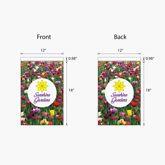 DisplaySplash Double Sided Garden Flag — view 3