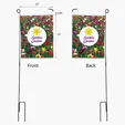 DisplaySplash Double Sided Garden Flag