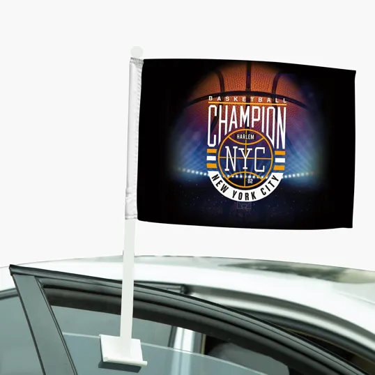 DisplaySplash Car Flag, Single Sided, 18"W x 12"H — view 2