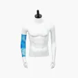 DisplaySplash Ice Silk Custom Printed Arm Sleeve-L — view 7