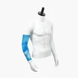 DisplaySplash Ice Silk Custom Printed Arm Sleeve-L — view 8