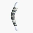 DisplaySplash Ice Silk Custom Printed Arm Sleeve-XL — view 3
