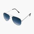 Patrol Aviator Sunglasses with UV400 Lenses