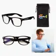 Edmond II Blue Light Blocking Glasses with Drawstring Pouch