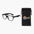 Edmond II Blue Light Blocking Glasses with Drawstring Pouch — view 2