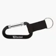 Alta Carabiner Keyring with Web Strap and Split Ring — view 7