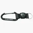 Valumark Busbee Aluminum Carabiner with Compass — view 3