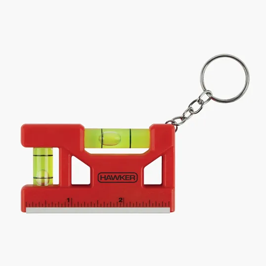 Valumark Hank 3" Level / Ruler Keyring — view 9