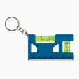 Valumark Hank 3" Level / Ruler Keyring — view 6