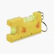 Valumark Hank 3" Level / Ruler Keyring — view 15