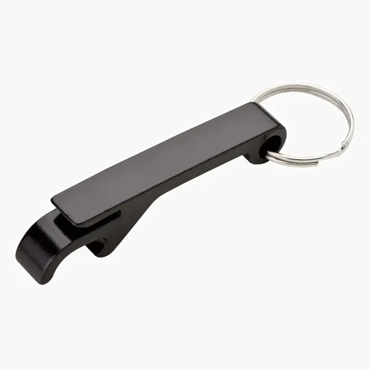 Norris Aluminum Bottle Opener Keyring — view 2
