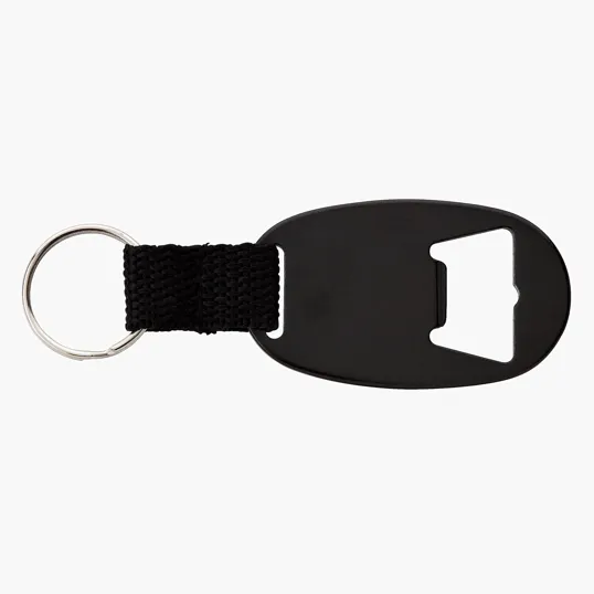 Valumark Oakvale Aluminum Bottle Opener Keyring — view 5
