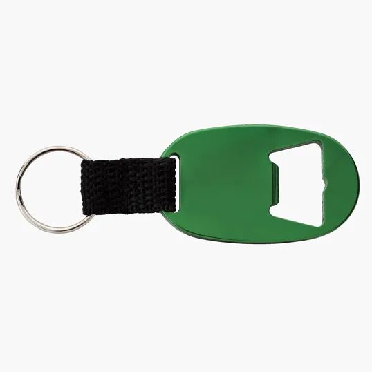 Valumark Oakvale Aluminum Bottle Opener Keyring — view 9