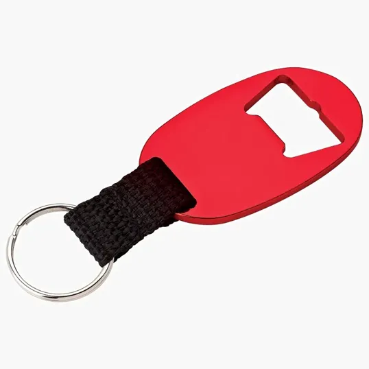Valumark Oakvale Aluminum Bottle Opener Keyring — view 15
