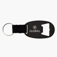 Valumark Oakvale Aluminum Bottle Opener Keyring — view 2