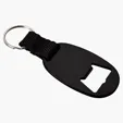 Valumark Oakvale Aluminum Bottle Opener Keyring — view 4