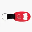 Valumark Oakvale Aluminum Bottle Opener Keyring — view 14