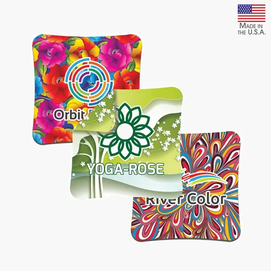 Universe Microfiber RPET Cleaning Cloth, 8" x 8" — view 2