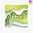 Universe Microfiber RPET Cleaning Cloth, 8" x 8" — view 5