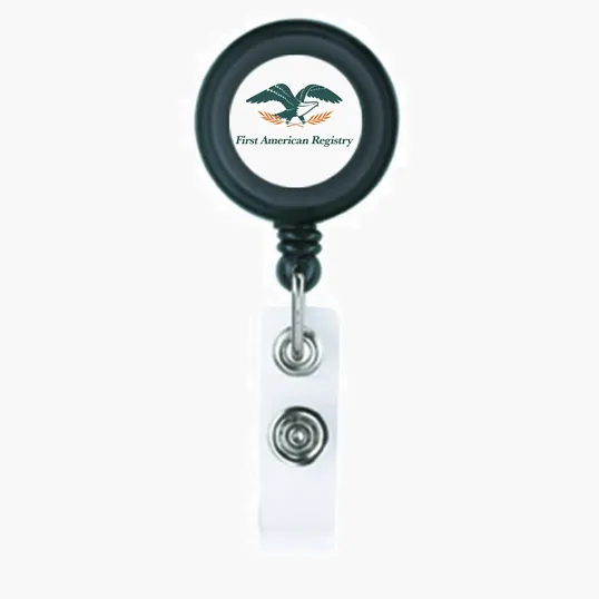 Valumark Delfino Badge Holder with Crocodile Clip — view 10