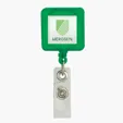 Divo Square Badge Holder with Retractable Clip — view 4