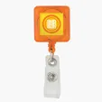 Divo Square Badge Holder with Retractable Clip — view 7