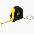 Gosto Mini Tape Measure Keyring, 6-Foot — view 11