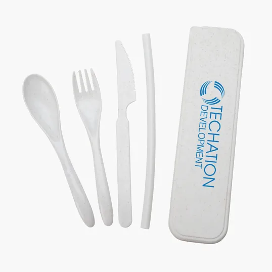 Alameda Wheat Straw Cutlery Set — view 9