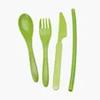 Alameda Wheat Straw Cutlery Set — view 6