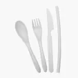 Alameda Wheat Straw Cutlery Set — view 11