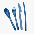 Alameda Wheat Straw Cutlery Set — view 16