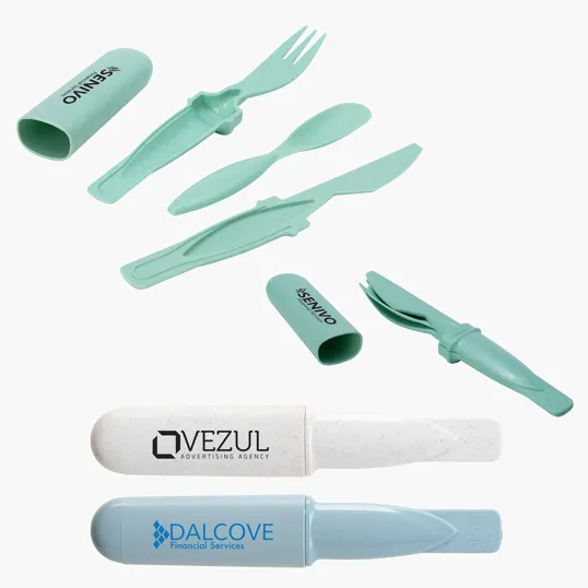 Valumark Arroyo II Bamboo Fiber Cutlery Set