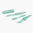 Valumark Arroyo II Bamboo Fiber Cutlery Set — view 6